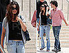 Photos of Mila Kunis at the Getty Center