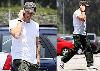 Photos of Ryan Phillippe Chatting on his iPhone