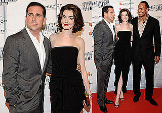 Photos of Anne Hathaway, Steve Carell and Dwayne The Rock Johnson At Madrid Get Smart Premiere