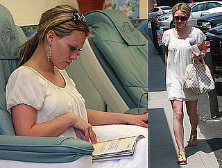Photos of Hilary Duff At Nail Salon In Toluca Lake