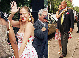 Photos of Jennifer Lopez with Oscar de la Renta in NYC Working On Photo shoot