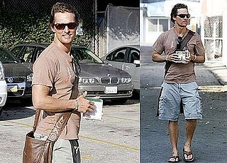Photos of Matthew McConaughey at His LA Office