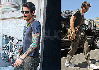 Photos of John Mayer Shopping in NYC