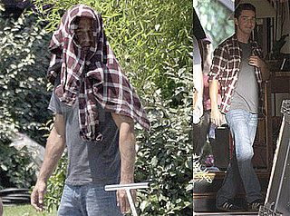 Photos of Shia LaBeouf During On Set Fire While Filming Transformers