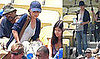 Photos of Katie Holmes on the Set of Eli Stone at Dodger Stadium