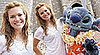 Photos of Mandy Moore in Disney World with Stitch