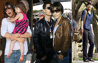 Photos of Suri Cruise, Tom Cruise and Katie Holmes