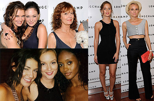 Photos of Leighton Meester, Diane Kruger, Lindsay Price, Brooke Shields at Longchamp 60th Anniversary Party