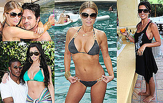 Bikini Photos of Carmen Electra, Audrina Patridge, Kim Kardashian at DKNY Jeans Beach House