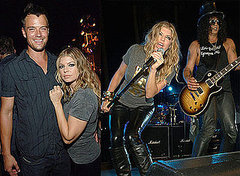 Photos of Fergie and Josh Duhamel Celebrating Her Father Pat and Slash's Birthday in Las Vegas Photos of Fergie and Josh Duhamel Celebrating Her Father Pat and Slash's Birthday in Las Vegas