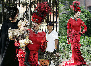 Photos of Rachel Weisz With Family At Possible Vogue Photo shoot