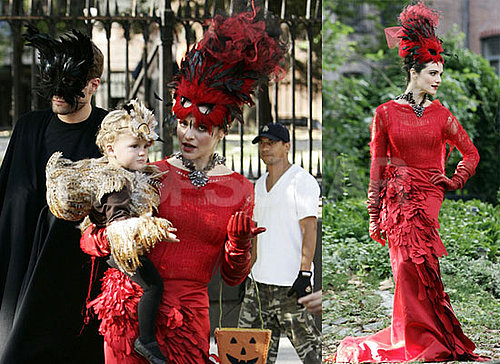 Photos of Rachel Weisz With Family At Possible Vogue Photo shoot
