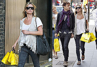 Photos of Kate Moss and Jamie Hince Shopping in Central London