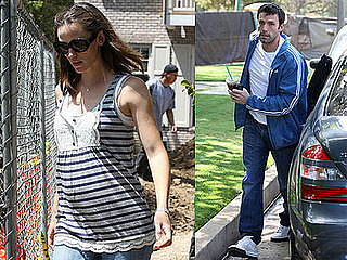 Photos of Pregnant Jennifer Garner and Ben Affleck in Brentwood