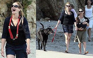 Photos of Julia Roberts on the Beach in Malibu