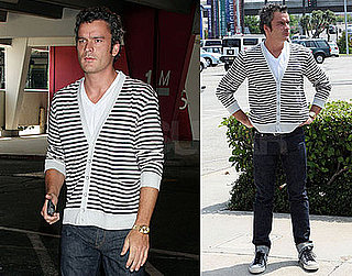 Photos of Balthazar Getty Returning to LA Without Sienna Miller