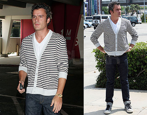 Photos of Balthazar Getty Returning to LA Without Sienna Miller