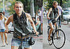 Photos of Diane Kruger Riding Her Bike Around NYC