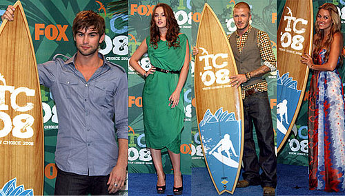 Photos of Teen Choice Award Winners David Beckham, Chace Crawford, Leighton Meester, Channing Tatum, Lauren Conrad