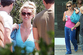 Photos of Britney Spears at the Gym, Nominated For Two VMAs