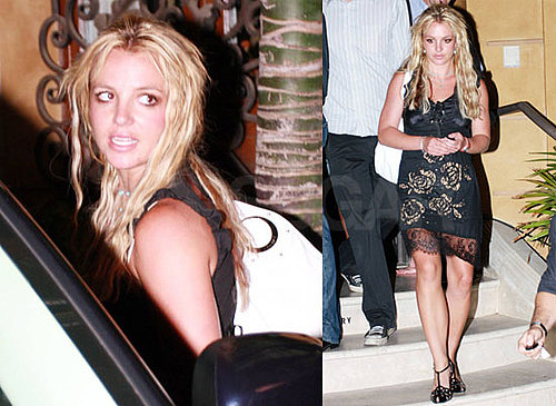 Photos of Britney Spears Out in LA at Phil Maloof's Record Label Party