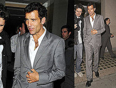 Photos of Clive Owen and His Wife Leaving Nobu in London Photos of Clive Owen and His Wife Leaving Nobu in London
