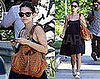 Photos of Rachel Bilson at Alcove Cafe and Bakery in Los Angeles