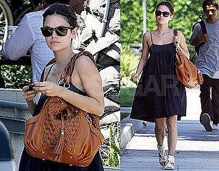 Photos of Rachel Bilson at Alcove Cafe and Bakery in Los Angeles