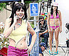 Photos of Selma Blair in a Bikini On Set of Kath and Kim
