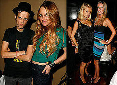 Photos of Lindsay Lohan, Samantha Ronson, Paris Hilton, Nicky Hilton at Apple Lounge Party Photos of Lindsay Lohan, Samantha Ronson, Paris Hilton, Nicky Hilton at Apple Lounge Party