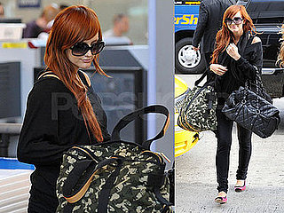 Photos of Ashlee Simpson at LAX