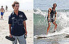 Photos of Shirtless Matthew McConaughey Surfing and Posing With Fans
