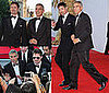 Photos of Brad Pitt and George Clooney at Burn After Reading Venice Film Festival Premiere