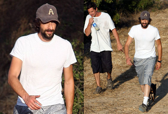 Photos of Adrien Brody and Simon Rex Hiking in LA Photos of Adrien Brody and Simon Rex Hiking in LA