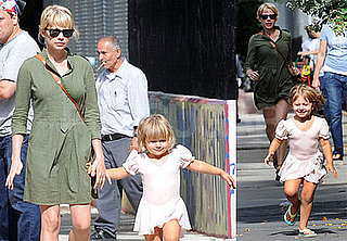 Photos of Michelle Williams and Matilda Ledger