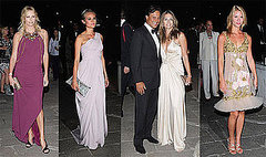 Charlize, Claire, Elizabeth, and Diane Honor Emperor Valentino Charlize, Claire, Elizabeth, and Diane Honor Emperor Valentino