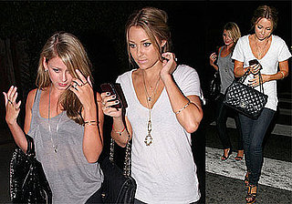 Photos of Lauren Conrad and Lo Bosworth at Crown Bar; Lauren Is Guest Starring on Privileged in the Fall