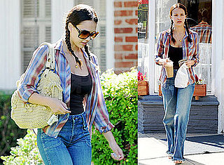Photos of Jessica Alba Heading Out For Iced Coffee