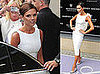 Photos of Victoria Beckham Promoting Her New Perfume in Manchester, England; Revealing New Interview