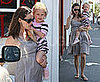 Photos of Pregnant Jennifer Garner Shopping for Baby Stuff with Daughter Violet