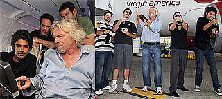 Photos of the Cast of Entourage Flying Virgin America