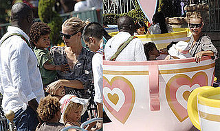 Photos of Heidi Klum, Seal and Their Celebrity Babies at Disneyland