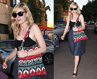 Photos of Kirsten Dunst Grabbing Sushi in LA