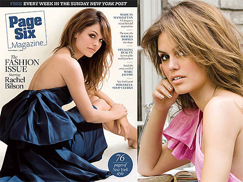 Photos of Rachel Bilson in Page Six Magazine