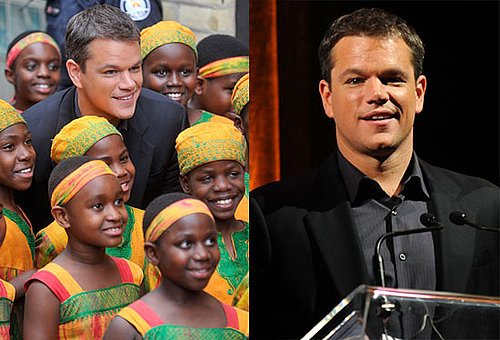 Matt Damon Cares About the Children More Than Ever