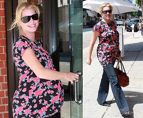 Photos of Pregnant Rebecca Romijn at Mr. Chow