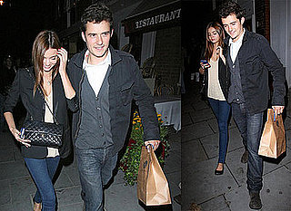 Photos of Orlando Bloom and Miranda Kerr in London