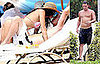 Photos of Shirtless Channing Tatum in Hawaii With Fiance Jenna Dewan in A Bikini