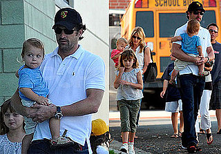Photos of Patrick Dempsey and His Family in LA