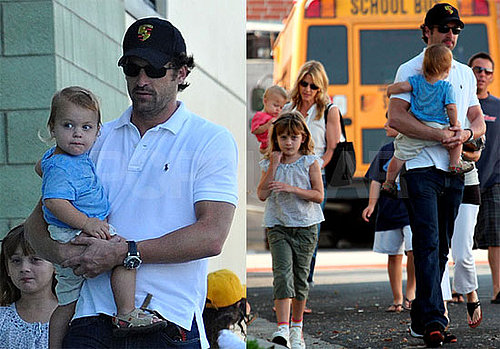 Photos of Patrick Dempsey and His Family in LA